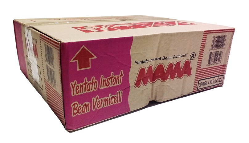 Mama vermicelli di soia yentafo - scatola da 30 bustine